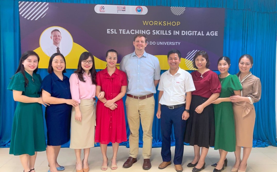 Workshop “ESL Teaching Skills in Digital Age” held at Sao Do University